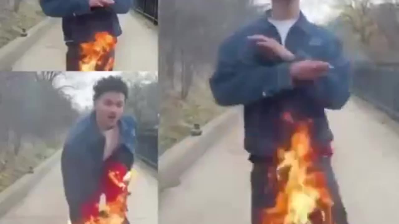 If you are a good singer, you don't have to set your crotch on fire