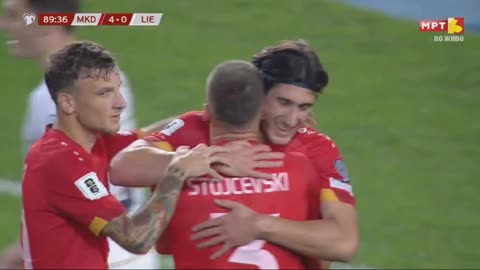 Macedonia v Liectenstein 5:0