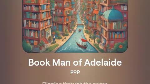 Book Man of Adelaide - Street Library Song