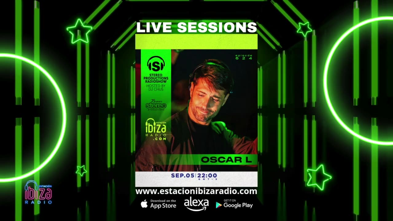 Estacion Ibiza Radio Live Sessions & Stereo Productions Podcast 623 Hosted Guest Mix By Osacar L