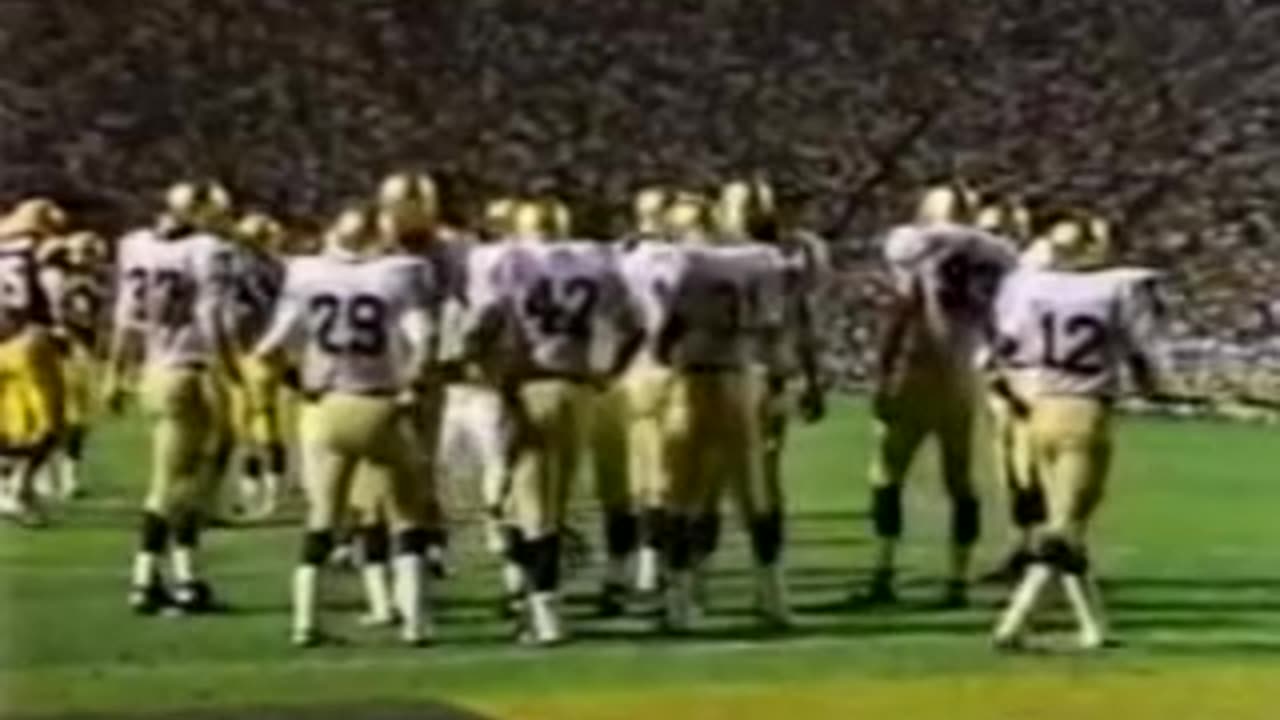 1986 NOTRE DAME VS LSU 1