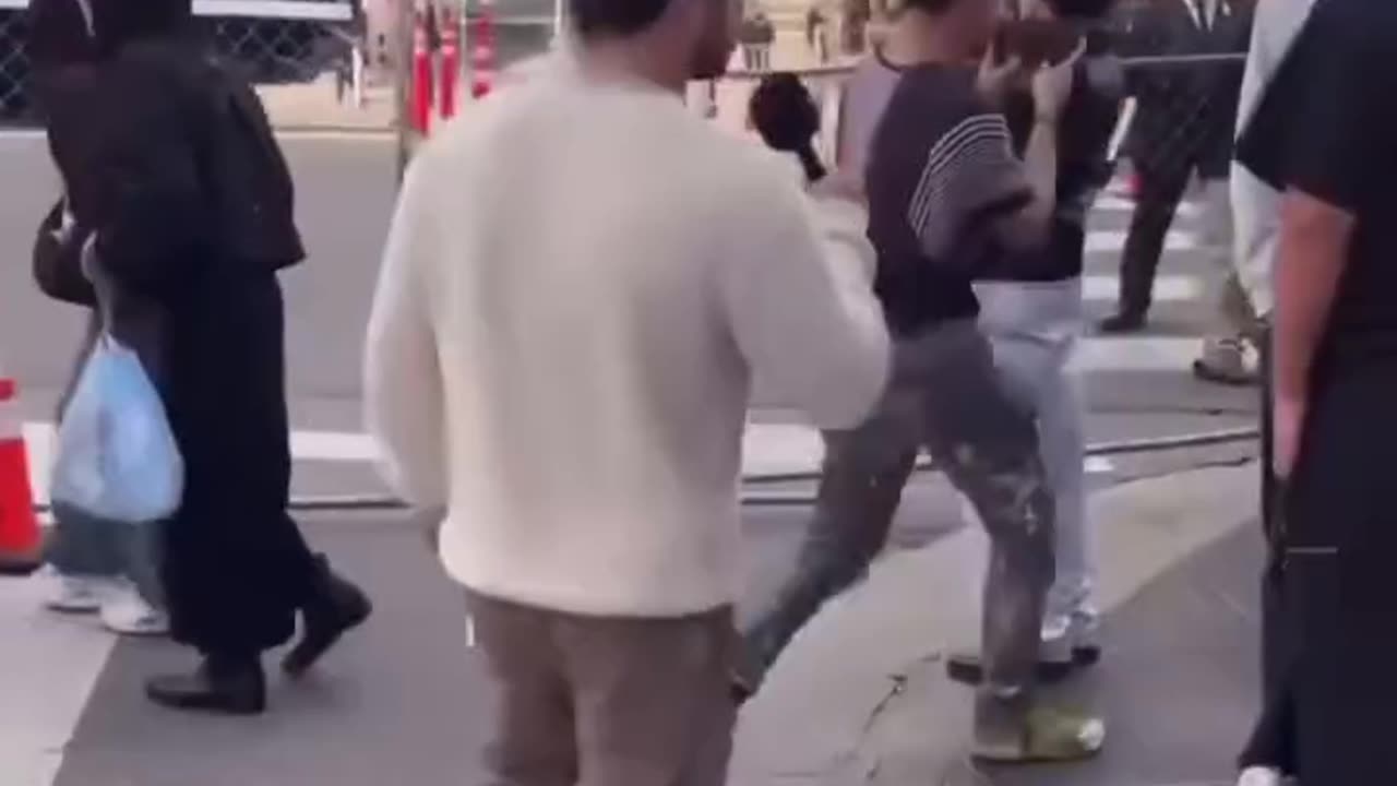 Showing videos of Oct 7 to passersbys in the street backfires! Peoples response were priceless! 😄