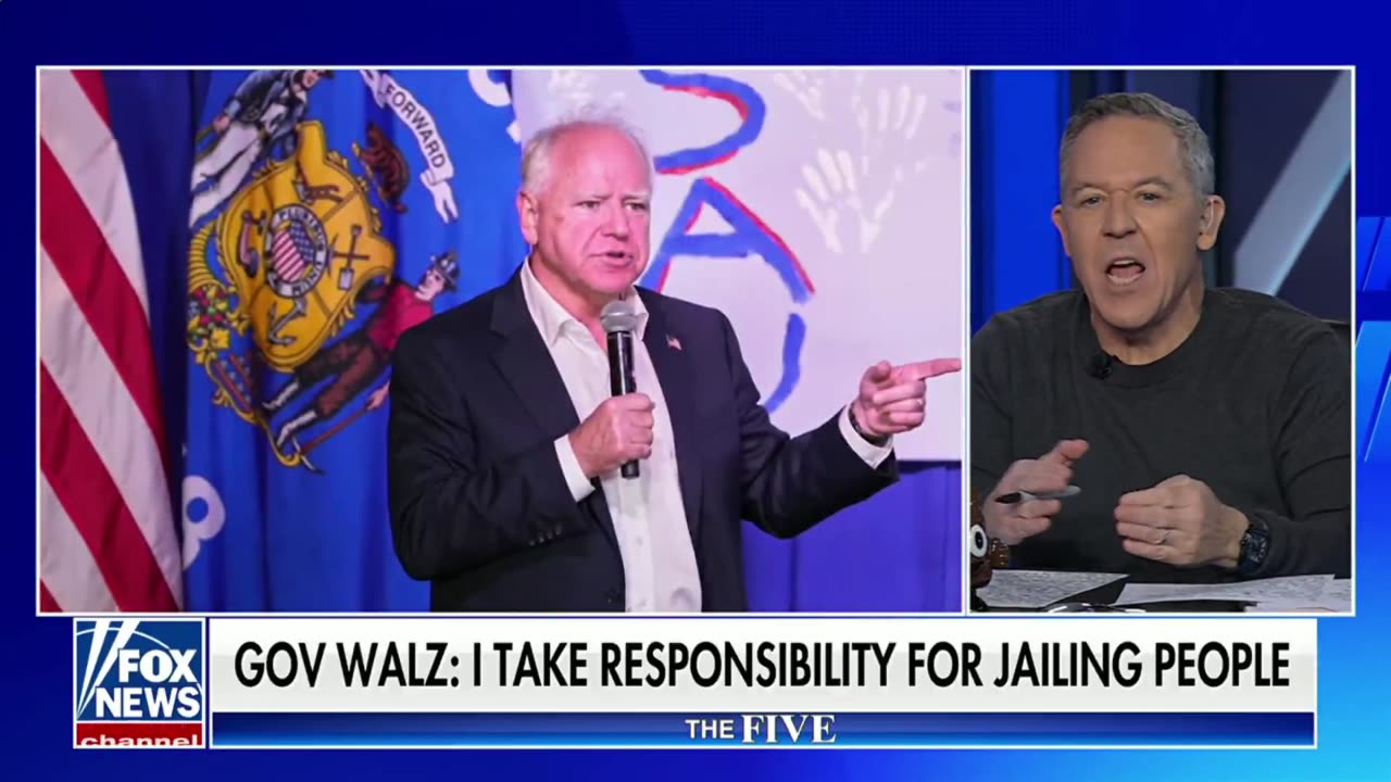 Greg Gutfeld just UNLEASHED on Tim Walz and the massive Somali fraud in Minnesota