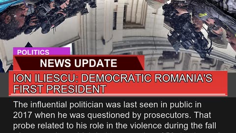 Ion Iliescu Democratic Romanias First President