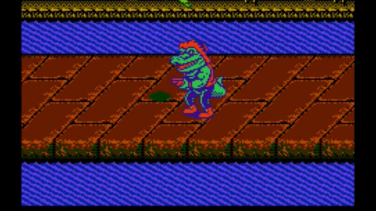 TMNT III: Leatherhead Boss Battle