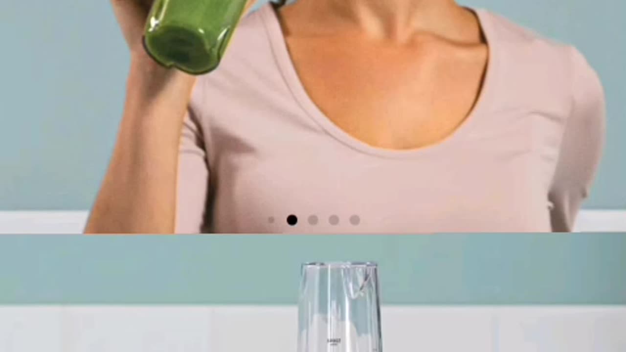 NINJA Slim Blender & Smoothie Maker—700W Power, Compact & Crazy Convenient for Effortless Blending!