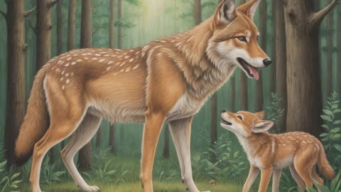O Lobo e o Cão ✨ Histórias para dormir - Conto de fadas - Livros curtos narrados