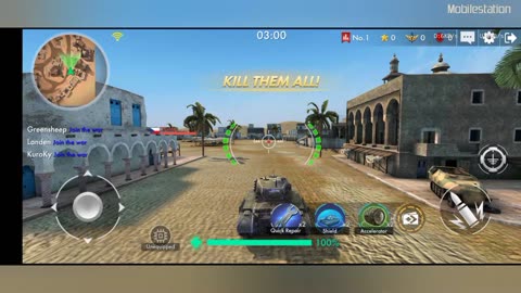 Tank Warfare - PVP Battle in Tunisia (Android & iOS Gameplay)