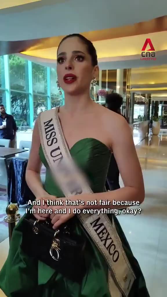 MISS UNIVERSE MELTDOWN - DIRECTOR CALLS MISS MEXICO “DUMBHEAD