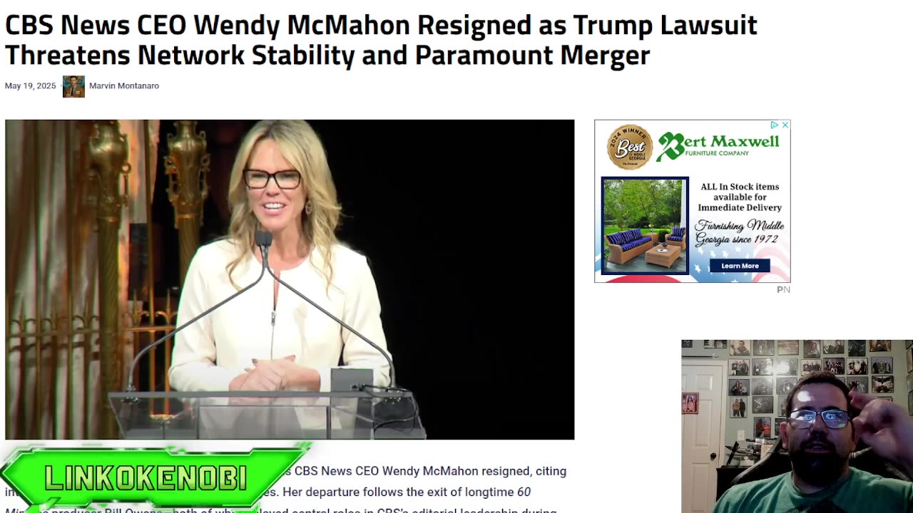 Wendy McMahon Resigns As Ceo Of CBS Due To Trump Lawsuits.