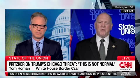 Homan: "We're at War with the Criminal Cartels" in Chicago, "You're Damn Right"