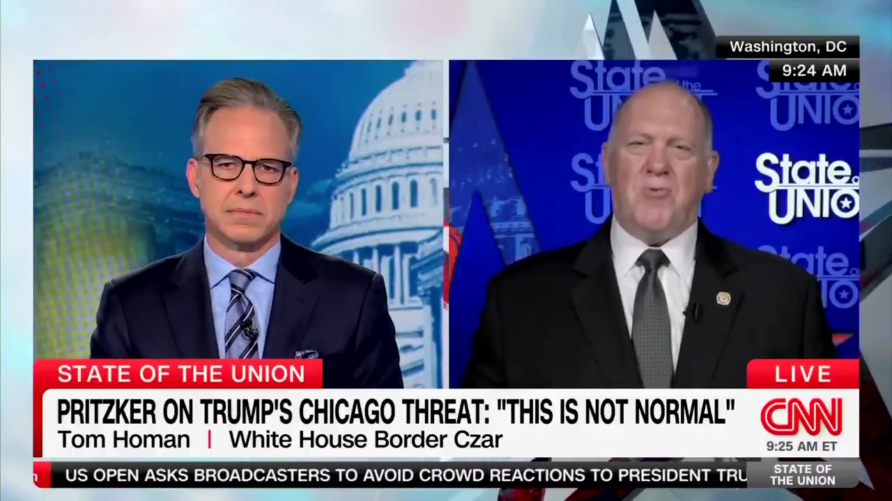 Homan: "We're at War with the Criminal Cartels" in Chicago, "You're Damn Right"