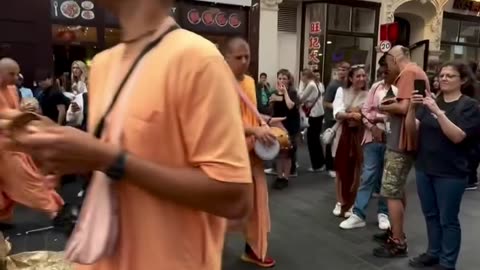 Harinam Sankirtan in London, England September 2025
