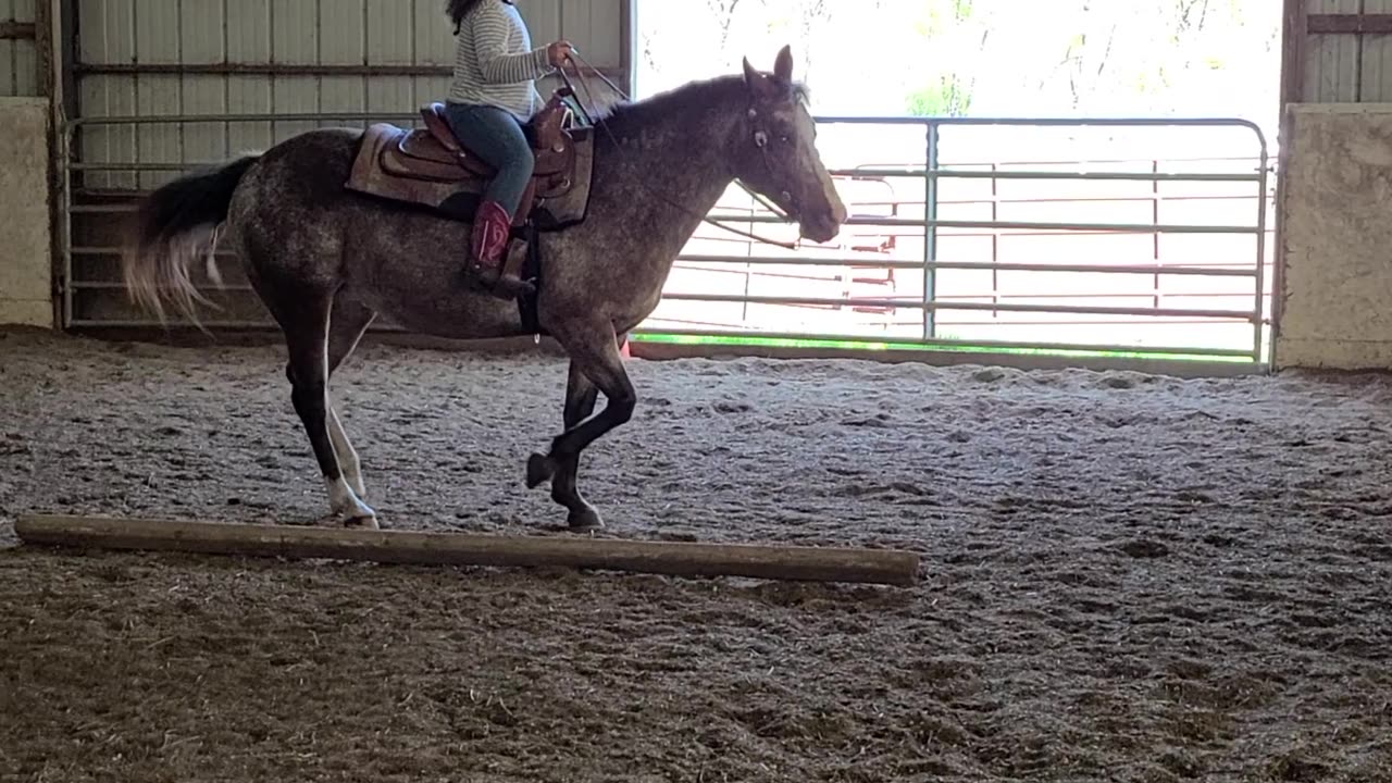Backing around a corner !