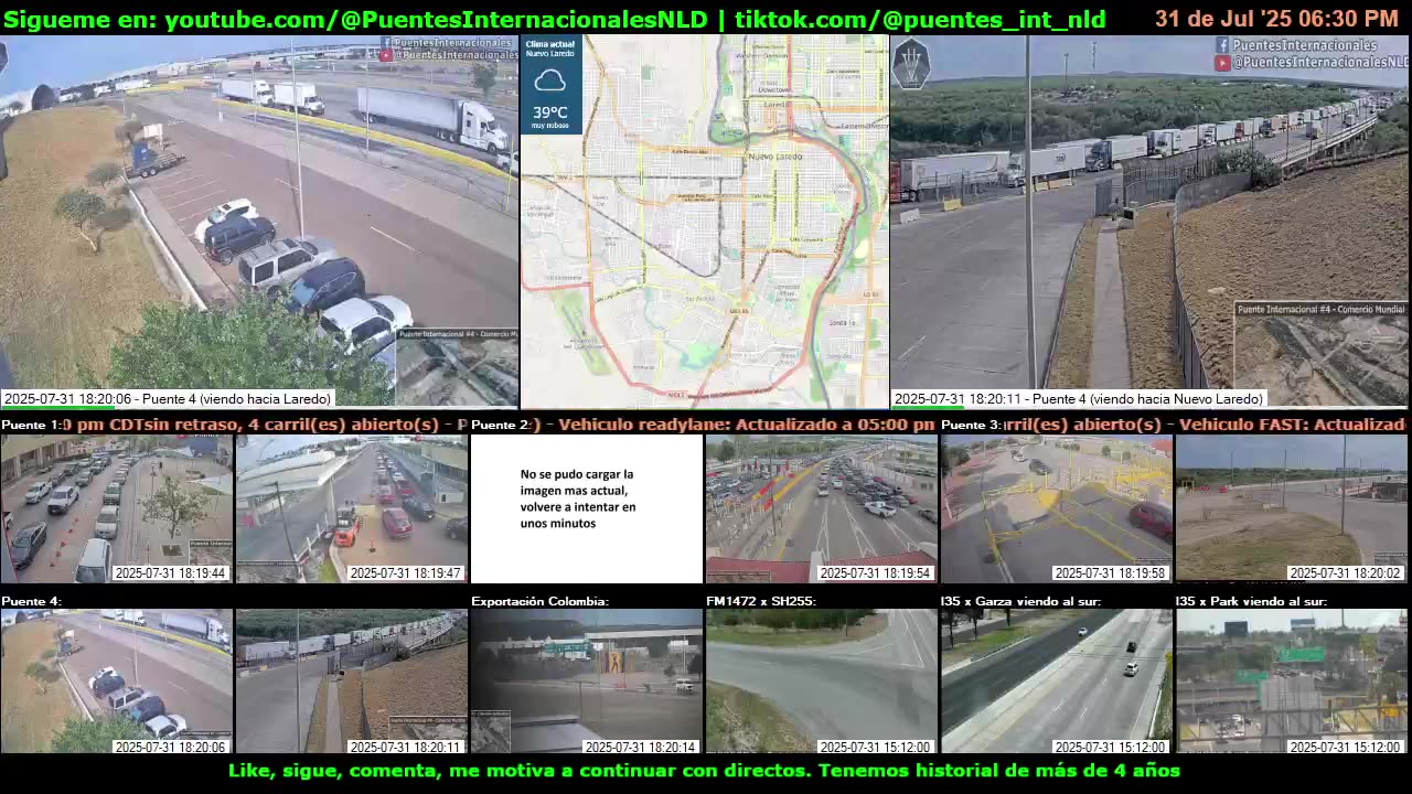 Puentes Internacionales NLD (Youtube / TikTok)