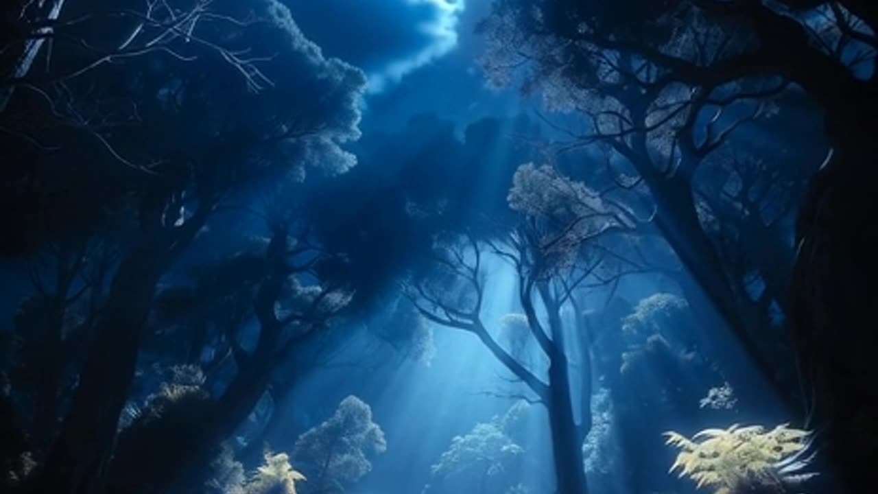 The Midnight Forest Path, AI Video