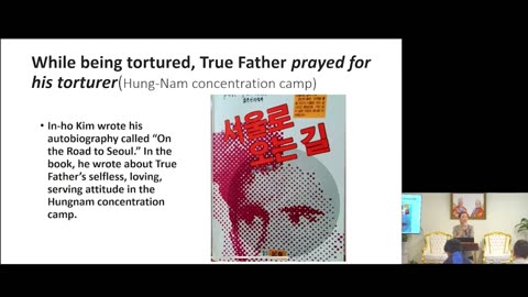 Pastor Sean Moon, Justin Moon, Yeonah Moon on the Six Marys 8 of 8