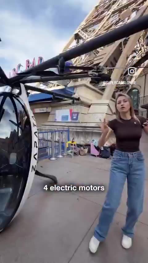 🟢 Meet The New "Air Scooter" -- 2 hrs flight time, $250,000 list price