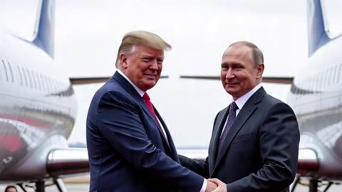 Trump & Putin Meet in Alaska: Red Carpet Handshake Sparks Global Attention!