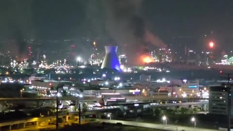 Haifa Again — Alarming and Scary. Power Plant Out. Israel Fails to Stop Iranian Missile Forces