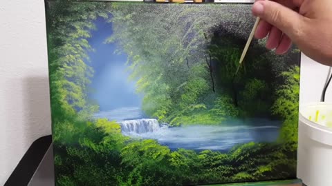 Deep Woods Waterfall Time-lapse