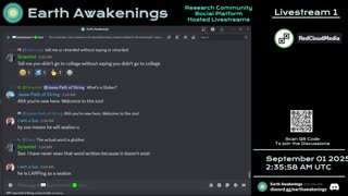 Earth Awakenings - Livestream 1 - #3389 - Live on Rumble/Youtube/X-Twitter/Twitch