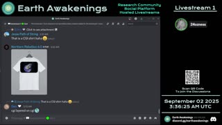 Earth Awakenings - Livestream 1 - #3392 - Live on Rumble/Youtube/X-Twitter/Twitch