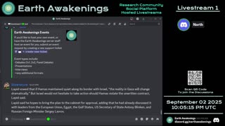 Earth Awakenings - Livestream 1 - #3392 - Live on Rumble/Youtube/X-Twitter/Twitch