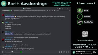 Earth Awakenings - Livestream 1 - #3399 - Live on Rumble/Youtube/X-Twitter/Twitch