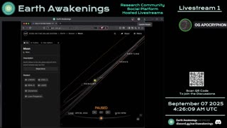 Earth Awakenings - Livestream 1 - #4001 - Live on Rumble/Youtube/X-Twitter/Twitch