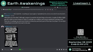 Earth Awakenings - Livestream 1 - #4006 - Live on Rumble/Youtube/X-Twitter/Twitch