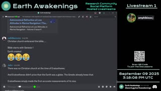 Earth Awakenings - Livestream 1 - #4007 - Live on Rumble/Youtube/X-Twitter/Twitch