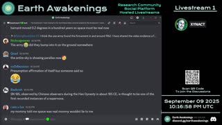 Earth Awakenings - Livestream 1 - #4007 - Live on Rumble/Youtube/X-Twitter/Twitch