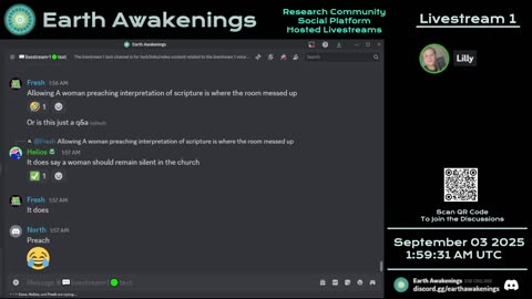 Earth Awakenings - Livestream 1 - #3392 - Live on Rumble/Youtube/X-Twitter/Twitch
