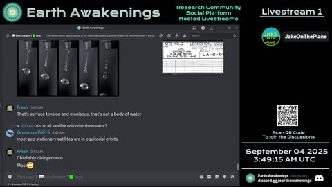 Earth Awakenings - Livestream 1 - #3395 - Live on Rumble/Youtube/X-Twitter/Twitch