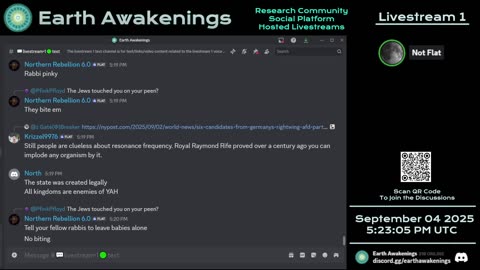 Earth Awakenings - Livestream 1 - #3397 - Live on Rumble/Youtube/X-Twitter/Twitch