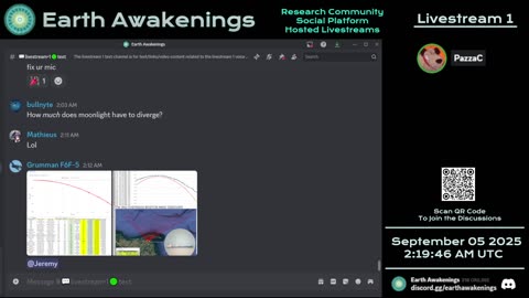 Earth Awakenings - Livestream 1 - #3397 - Live on Rumble/Youtube/X-Twitter/Twitch