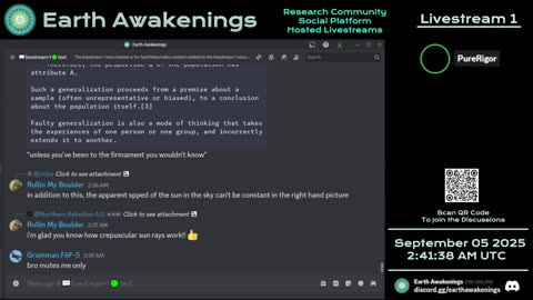 Earth Awakenings - Livestream 1 - #3397 - Live on Rumble/Youtube/X-Twitter/Twitch