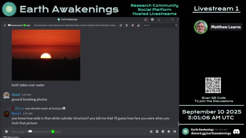 Earth Awakenings - Livestream 1 - #4007 - Live on Rumble/Youtube/X-Twitter/Twitch
