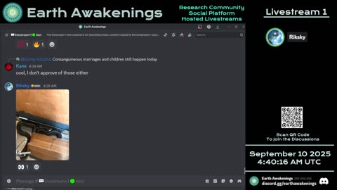 Earth Awakenings - Livestream 1 - #4007 - Live on Rumble/Youtube/X-Twitter/Twitch