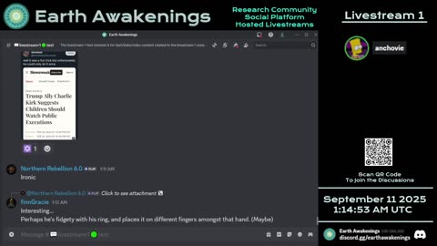 Earth Awakenings - Livestream 1 - #4009 - Live on Rumble/Youtube/X-Twitter/Twitch