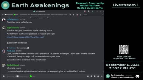 Earth Awakenings - Livestream 1 - #4011 - Live on Rumble/Youtube/X-Twitter/Twitch