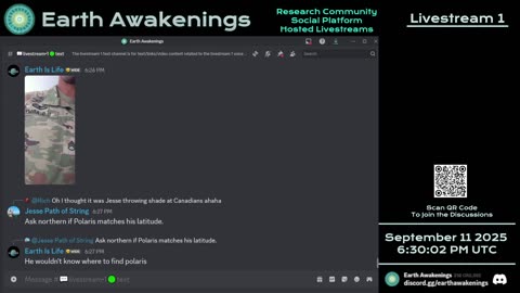 Earth Awakenings - Livestream 1 - #4011 - Live on Rumble/Youtube/X-Twitter/Twitch