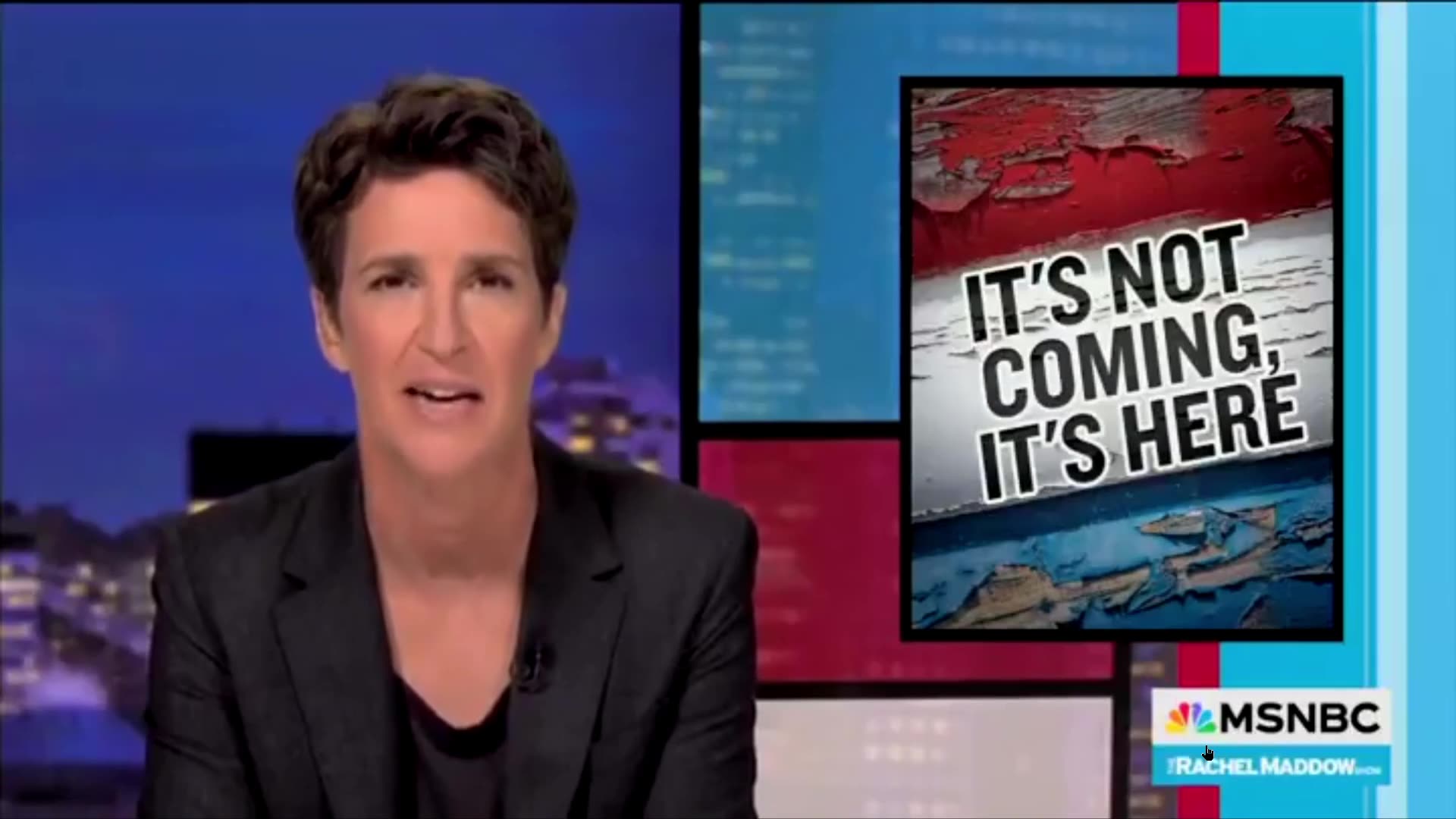 MSNBC Declares America a dictatorship right now. This is damned insane