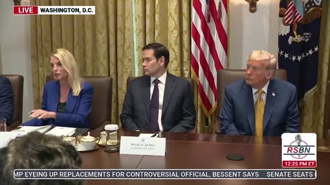 WATCH: President Trump and AG Pam Bondi address the Epstein FBI Memo. - 7/8/25