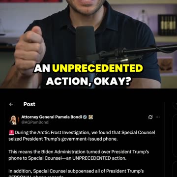 Jack Smith Caught SEIZING Trump’s Government Phone