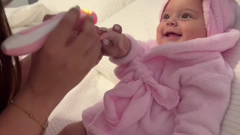 Baby Laughs and Listens Like a Grown-Up
