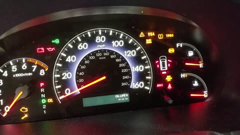 Reset oil light 2007 Honda Odyssey