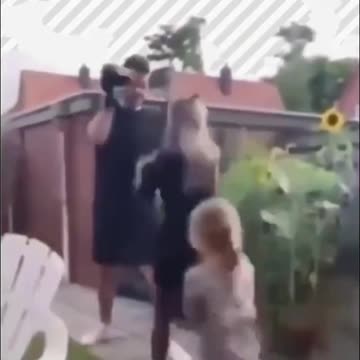 Boxing Lesson Ends in Surprise Low Blow!