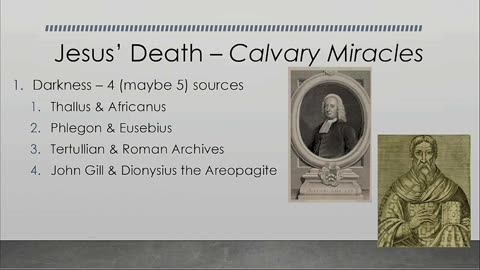 Sunday School - The Uniqueness of Jesus' Death